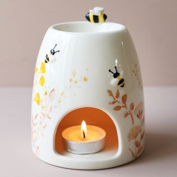 Bees Wax Melt Warmer Ceramic | Wax Melt Warmer | Wiccan Center