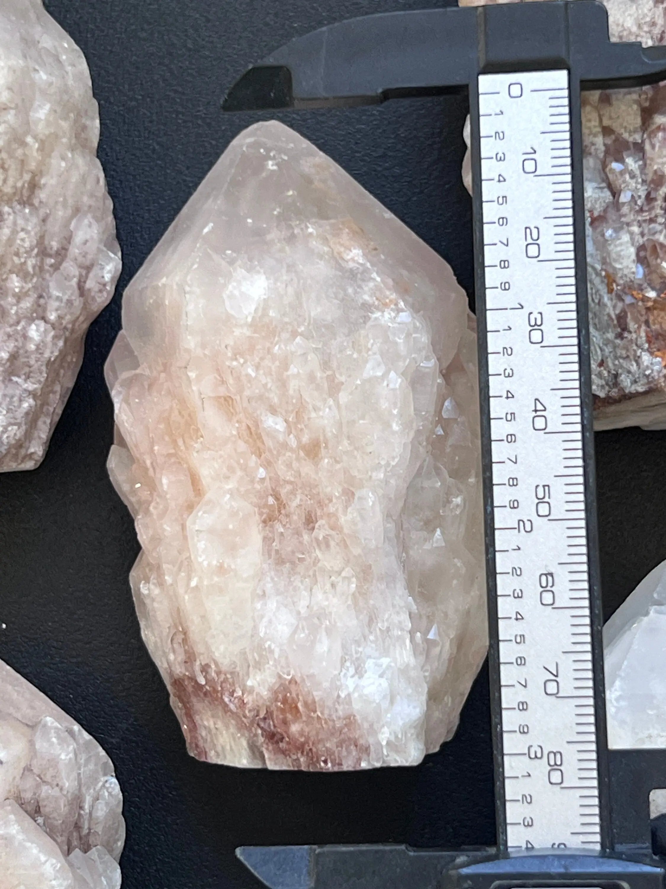 Candle Quartz Standing Crystal Point Towers ( S / M / L ) Rough Raw Carving | Home & Living > Home Decor > Home Accents > Rocks & Geodes | Wiccan Center