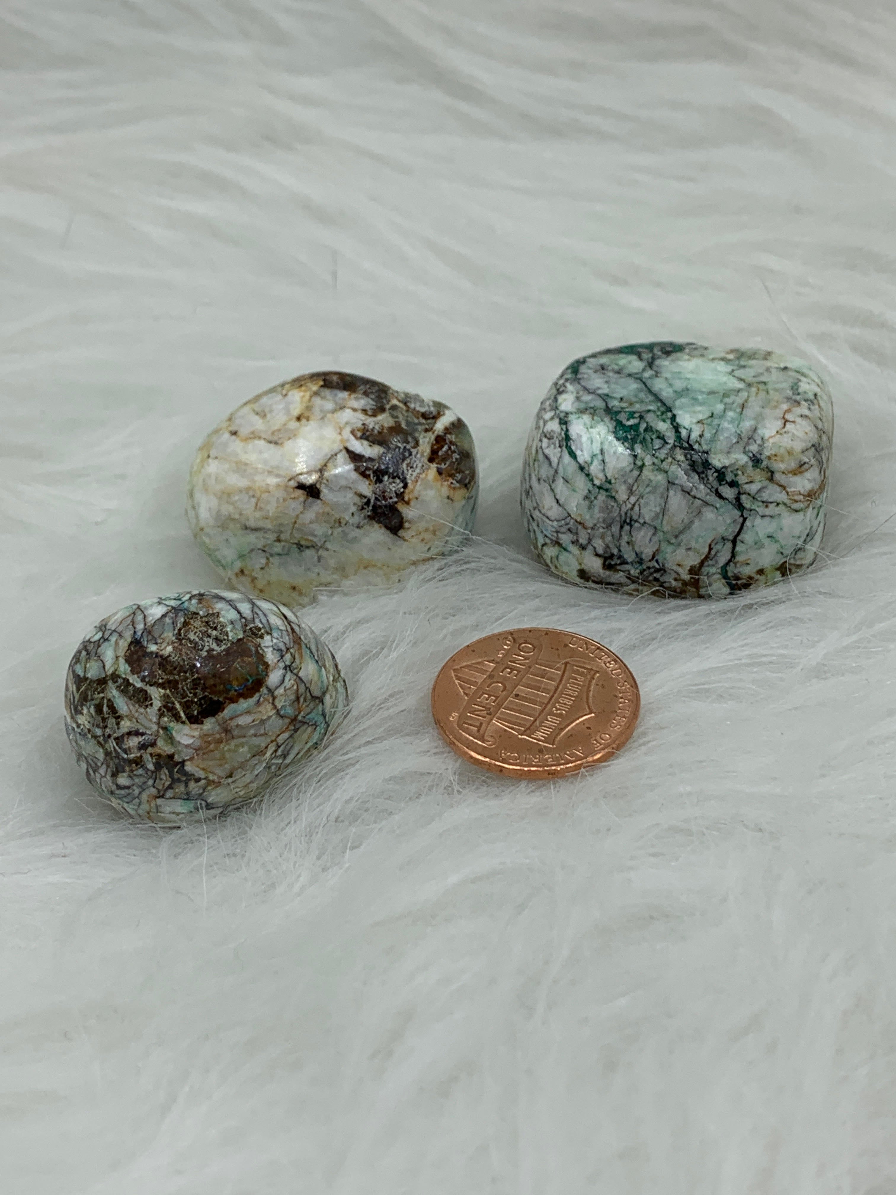 Azurite/Malachite (Small) - Tumbled | Tumbled Gemstone | Wiccan Center