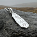 Gaelic Ireland Ogham Necklace - Made in Ireland | Pendant | Wiccan Center
