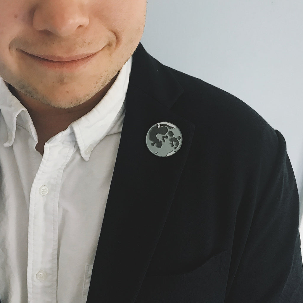 Full Moon Enamel Pin | Enamel Pin | Wiccan Center