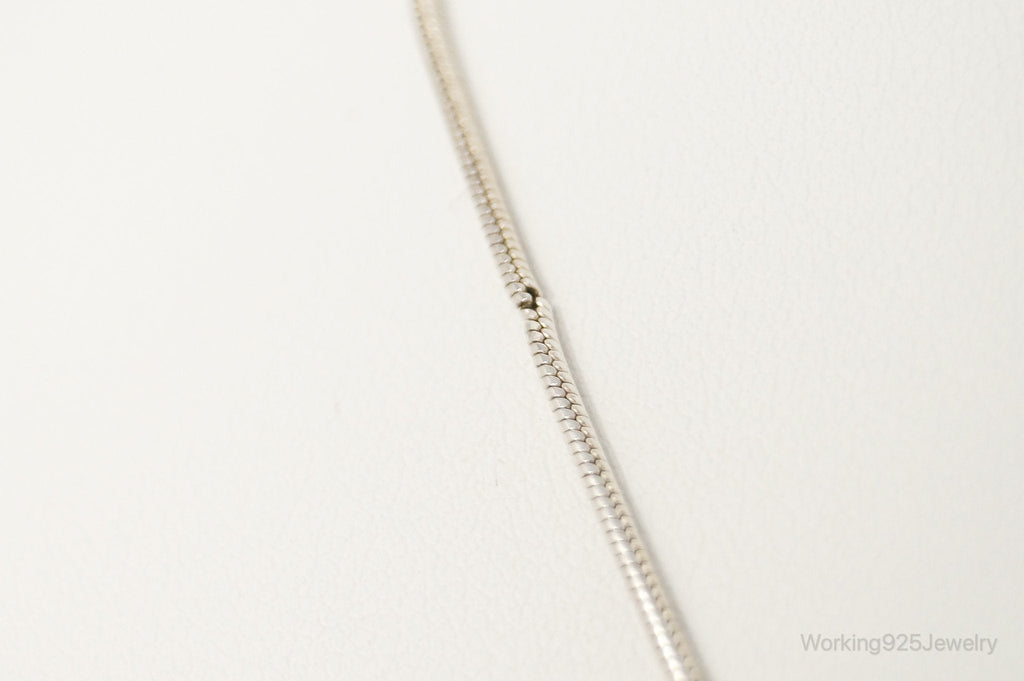 Serotonin Molecule Sterling Silver Necklace | Jewelry > Necklaces > Pendants | Wiccan Center