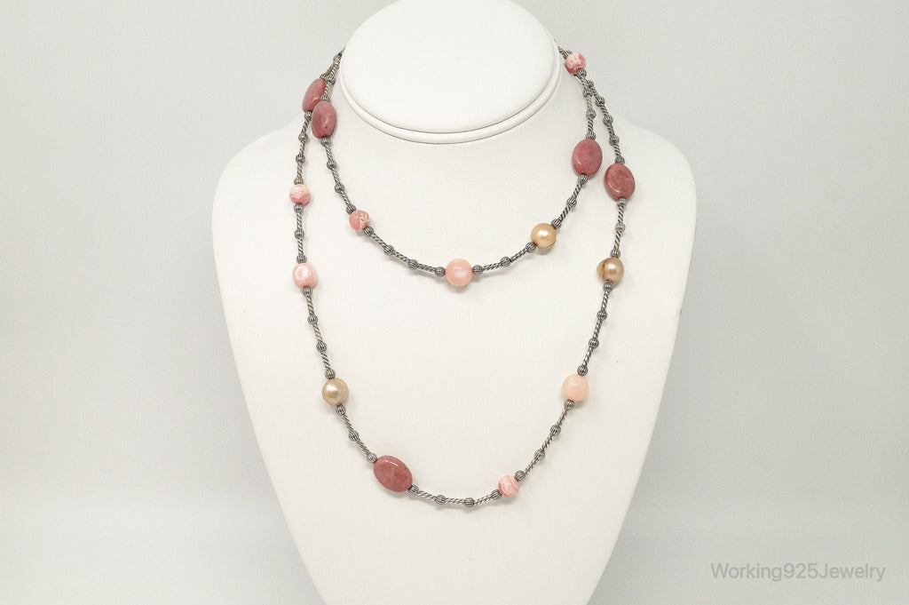 Southwestern Carolyn Pollack Relios Multi Gem Sterling Silver Necklace | Jewelry > Necklaces > Pendants | Wiccan Center