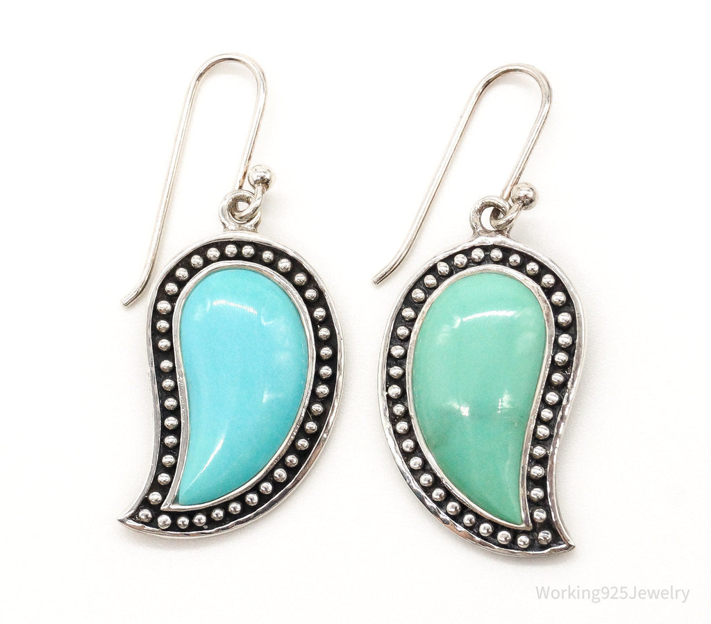 Designer SX Turquoise Sterling Silver Earrings | Jewelry > Earrings | Wiccan Center