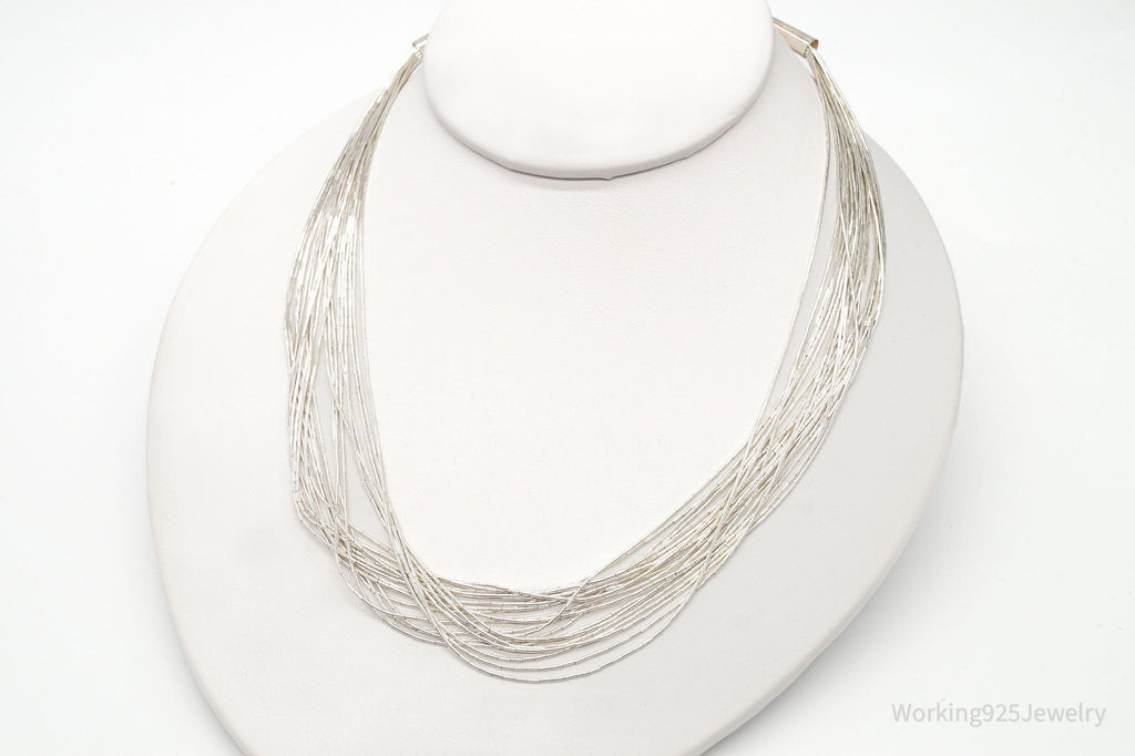 Vintage Native American Sterling Silver Bead Necklace | Jewelry > Necklaces | Wiccan Center
