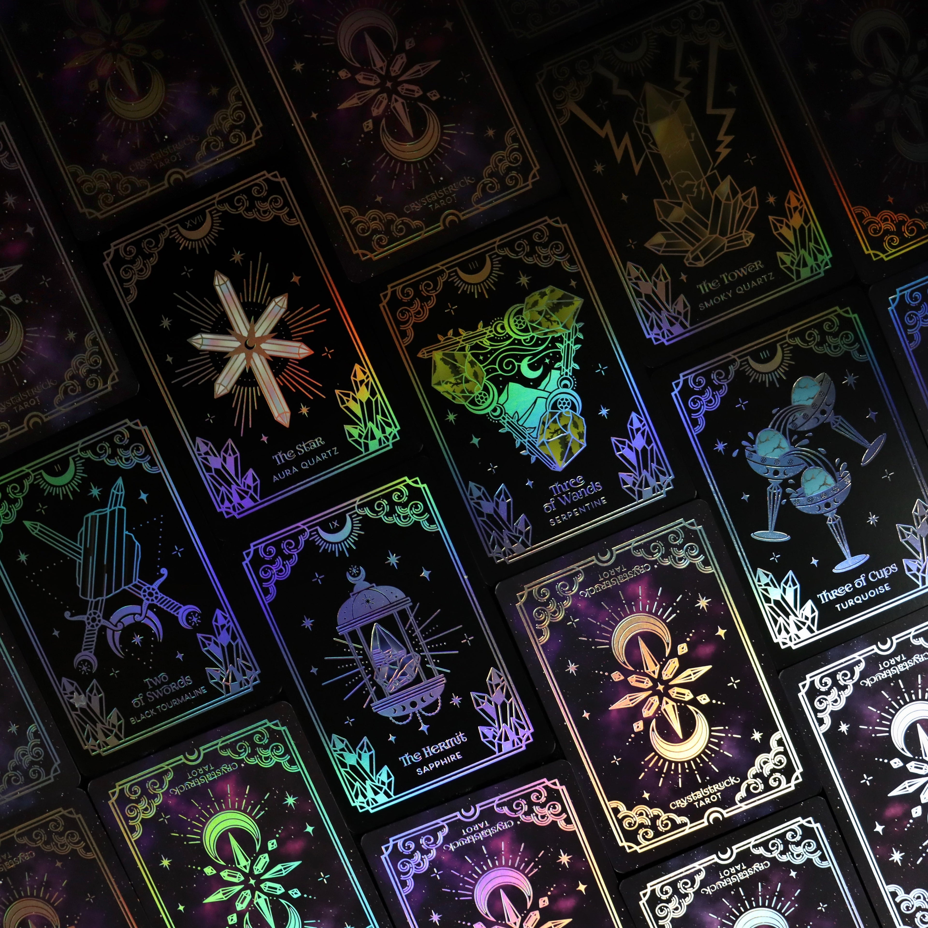 SILVER Krystalstruck Tarot© Card Deck (Limited Edition)
