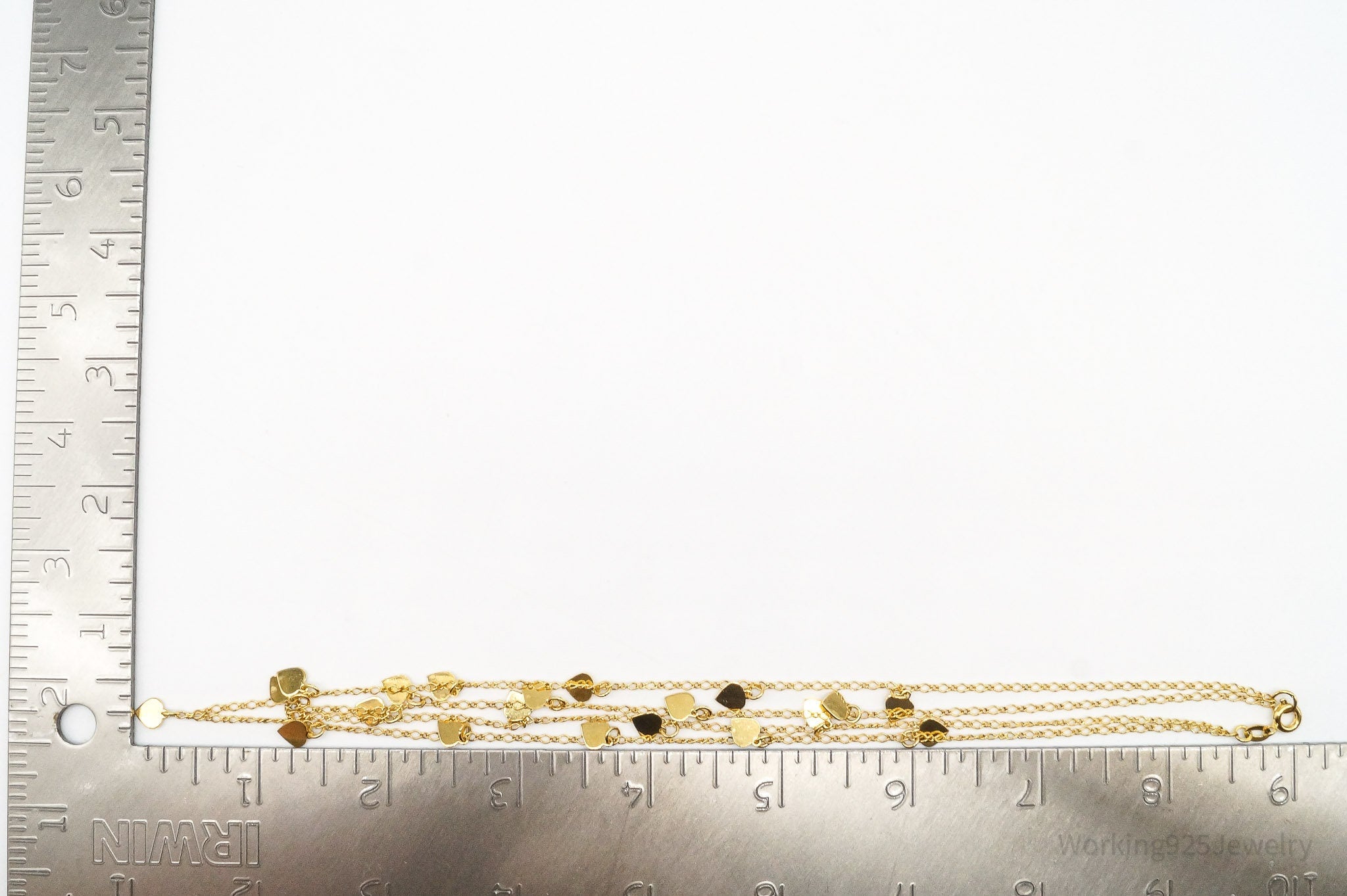 Vintage Galle 18K Yellow Gold Filled Heart Charms Necklace | Jewelry > Necklaces | Wiccan Center
