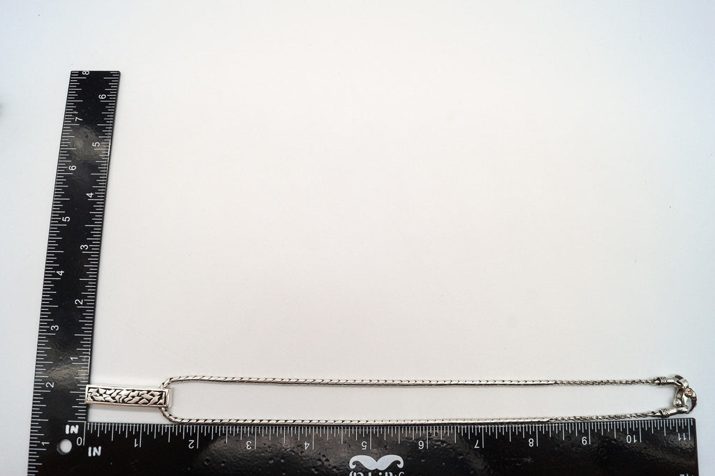 Vintage Bali Style Chain Sterling Silver Necklace | Jewelry > Necklaces > Pendants | Wiccan Center