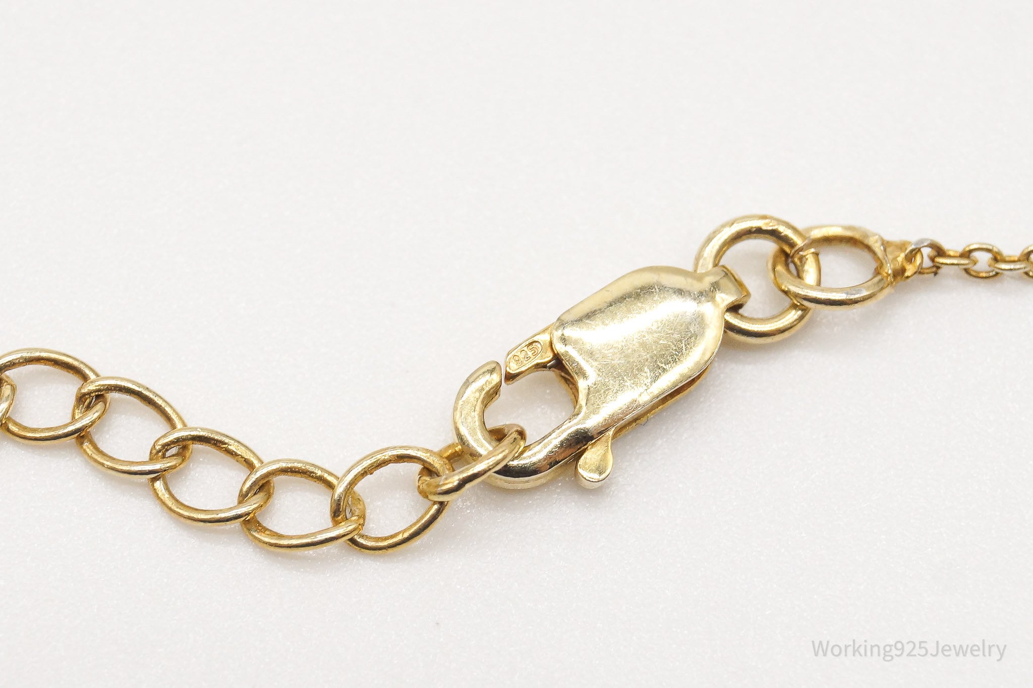 Vintage Amethyst Gold Vermeil Sterling Silver Necklace | Jewelry > Necklaces > Pendants | Wiccan Center