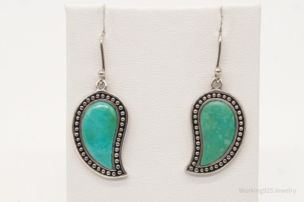 Designer SX Turquoise Sterling Silver Earrings | Jewelry > Earrings | Wiccan Center