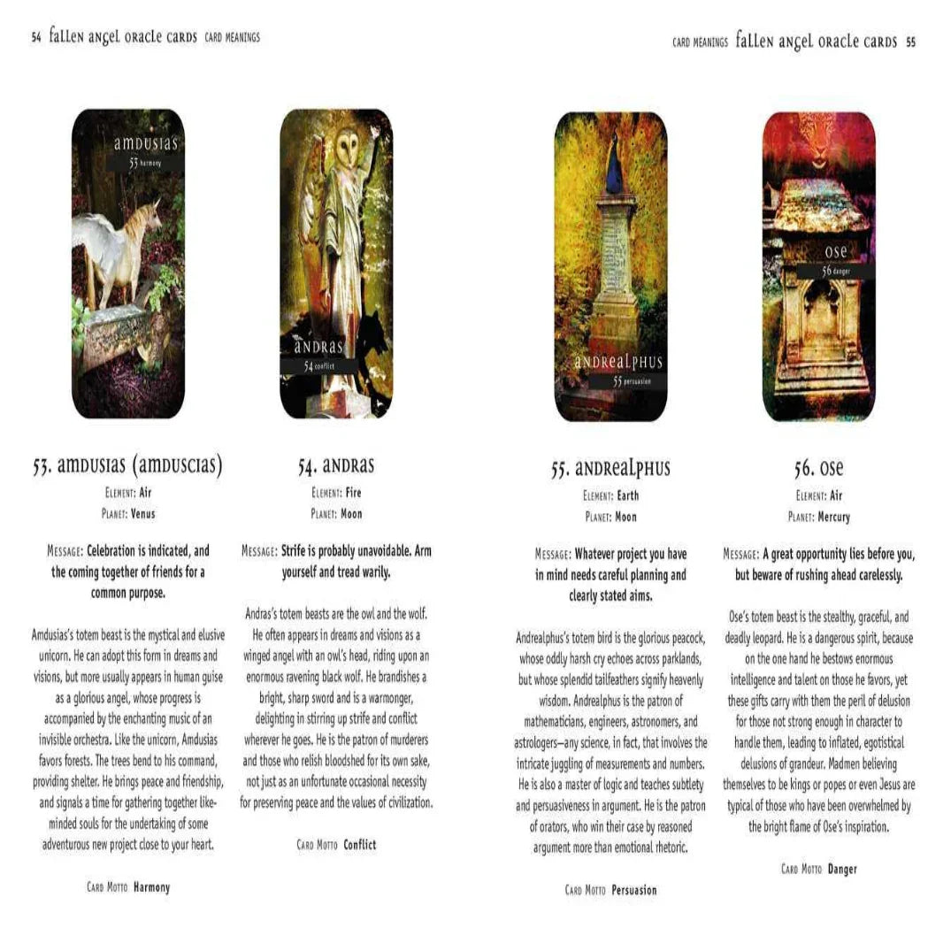 Fallen Angel Oracle Cards