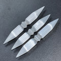 Selenite Crystal Wand Double Point Polished Wholesale Carving | Home & Living > Home Decor > Home Accents > Rocks & Geodes | Wiccan Center