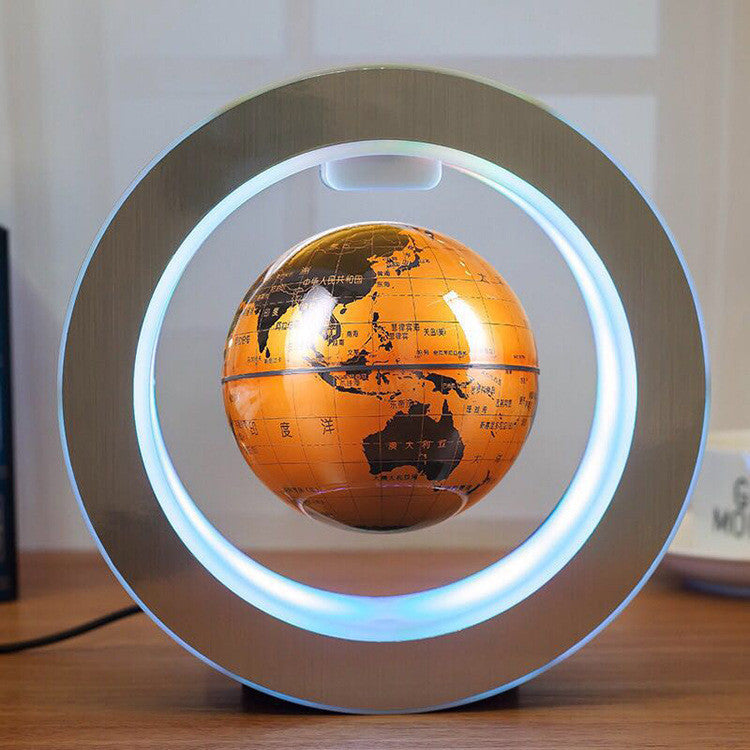 Round LED World Map Floating Globe Magnetic Levitation Light Anti Gravity Magic | 0 | Wiccan Center