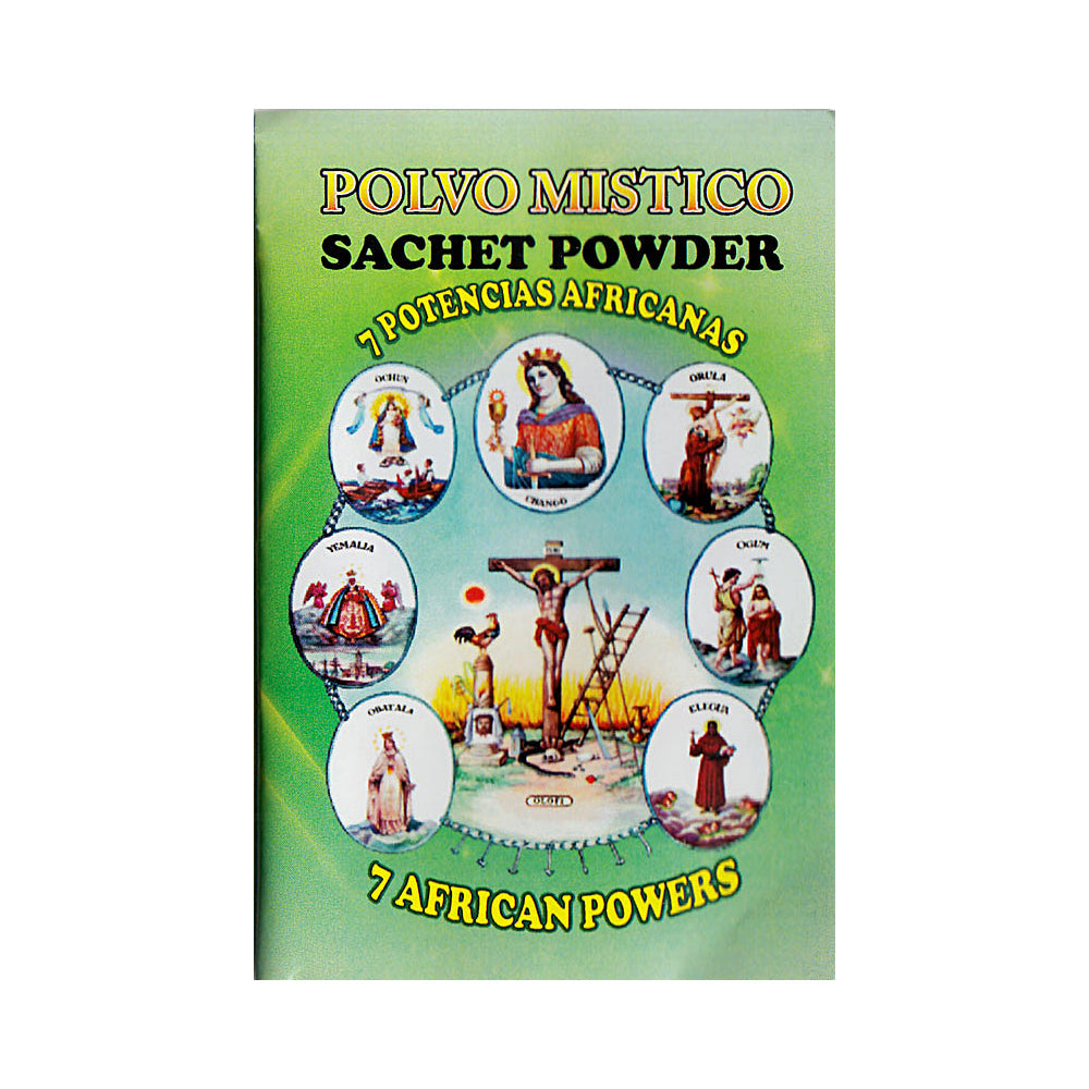 7 African Powers Sachet Powder | Altar supplies | Wiccan Center