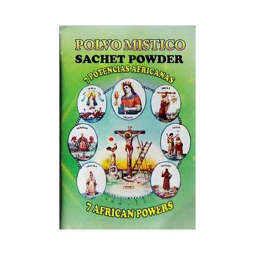 7 African Powers Sachet Powder | Altar supplies | Wiccan Center