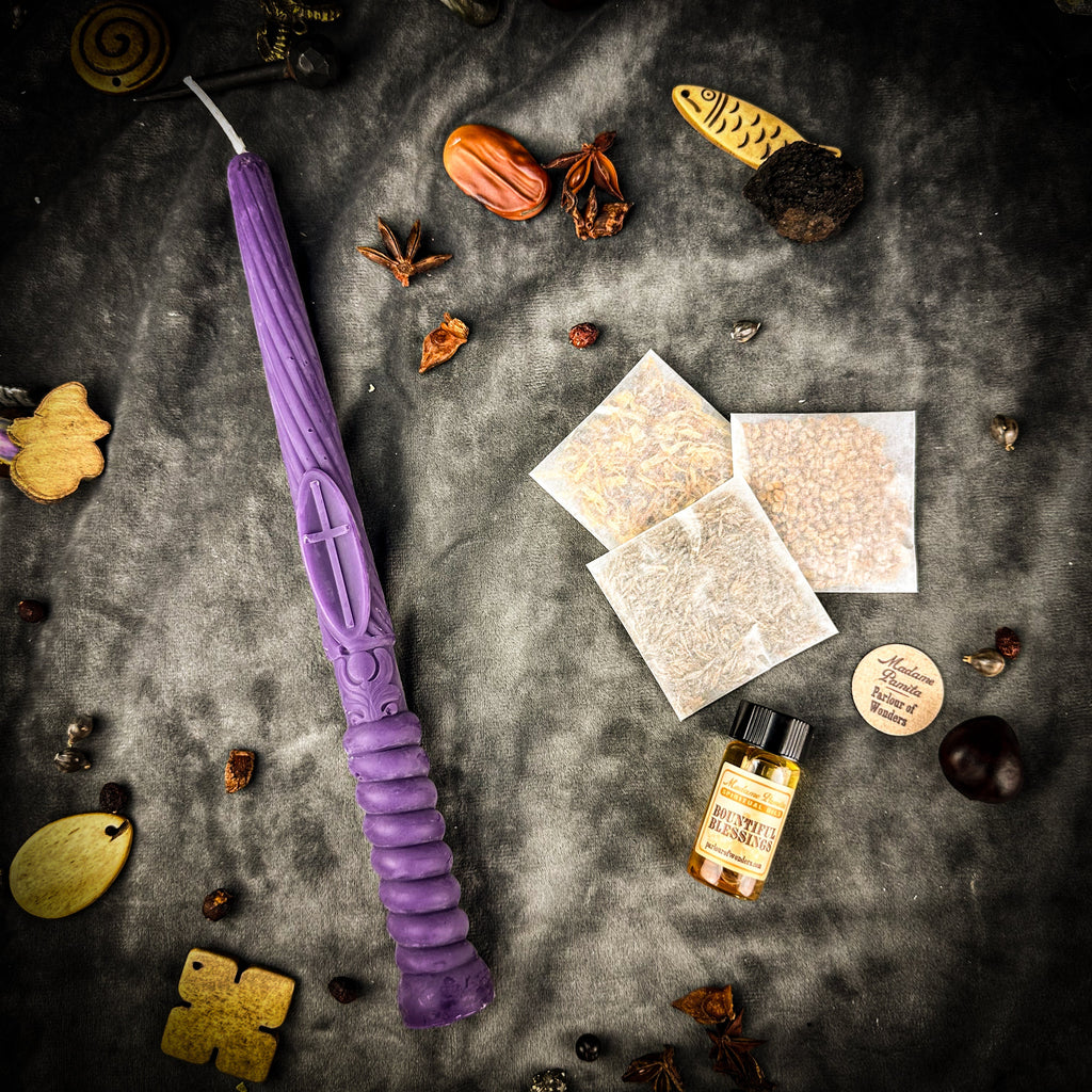 Gromnica Candlemas Candle Spell Kit - Slavic Protection & Blessing Magic | Candle Spell Kit | Wiccan Center