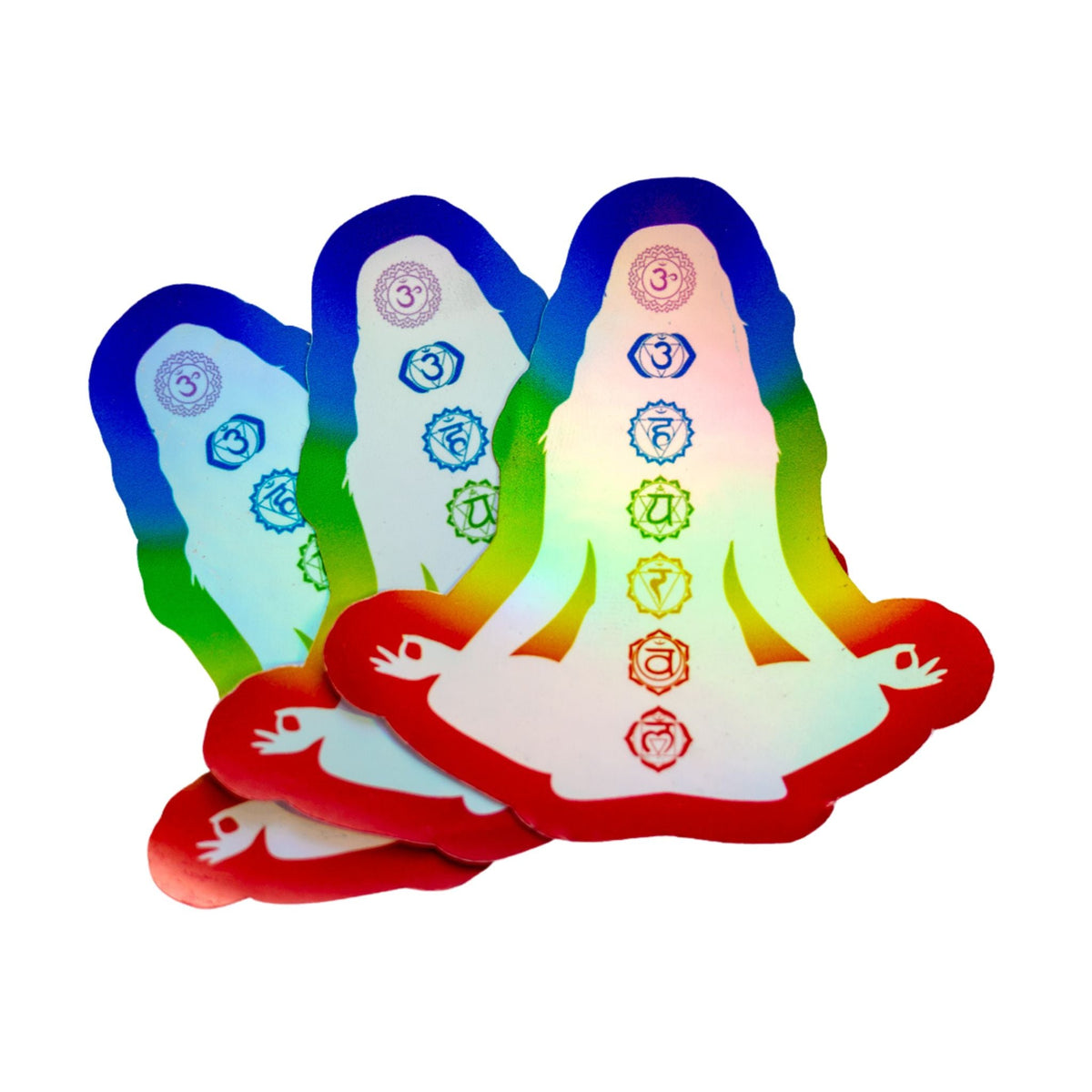 Chakra Holographic Stickers | | Wiccan Center