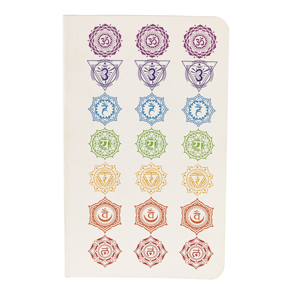 7 Chakra Blank Notebook | | Wiccan Center