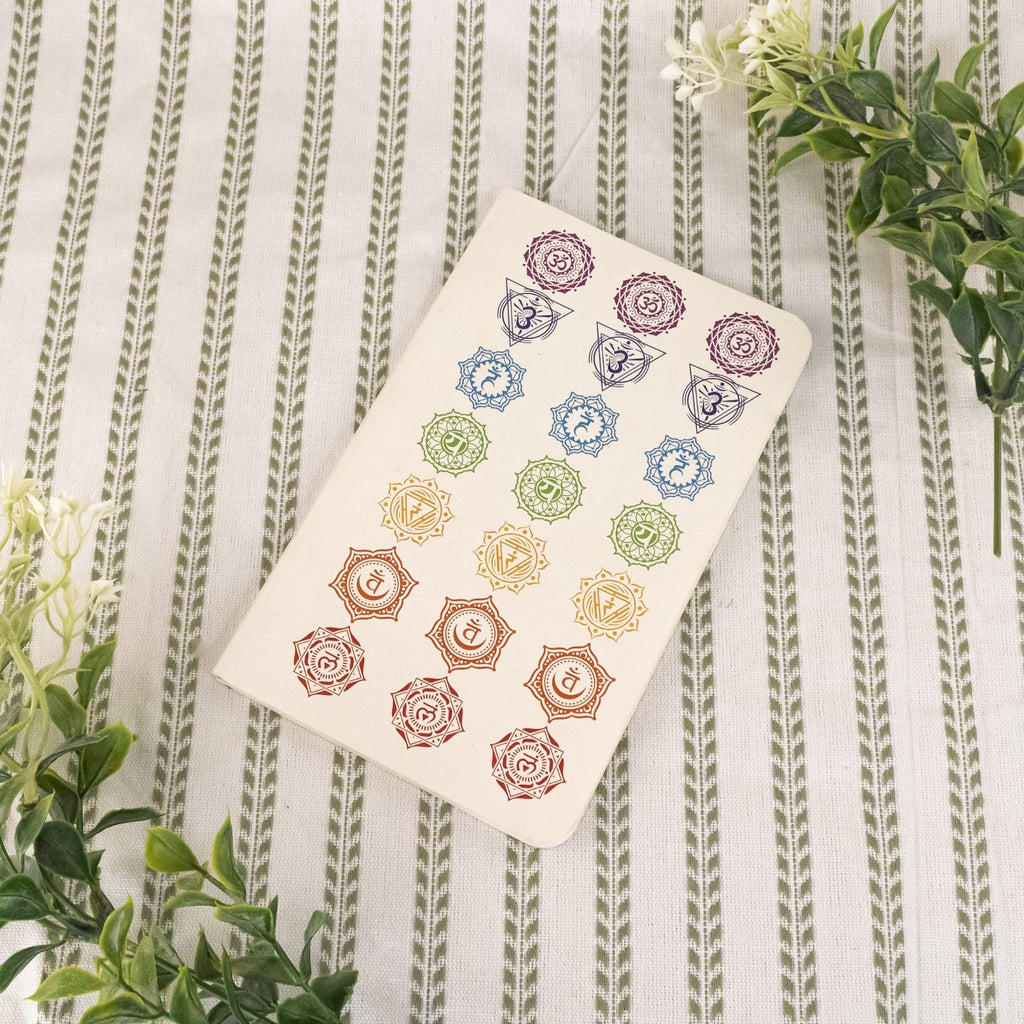 7 Chakra Blank Notebook | | Wiccan Center