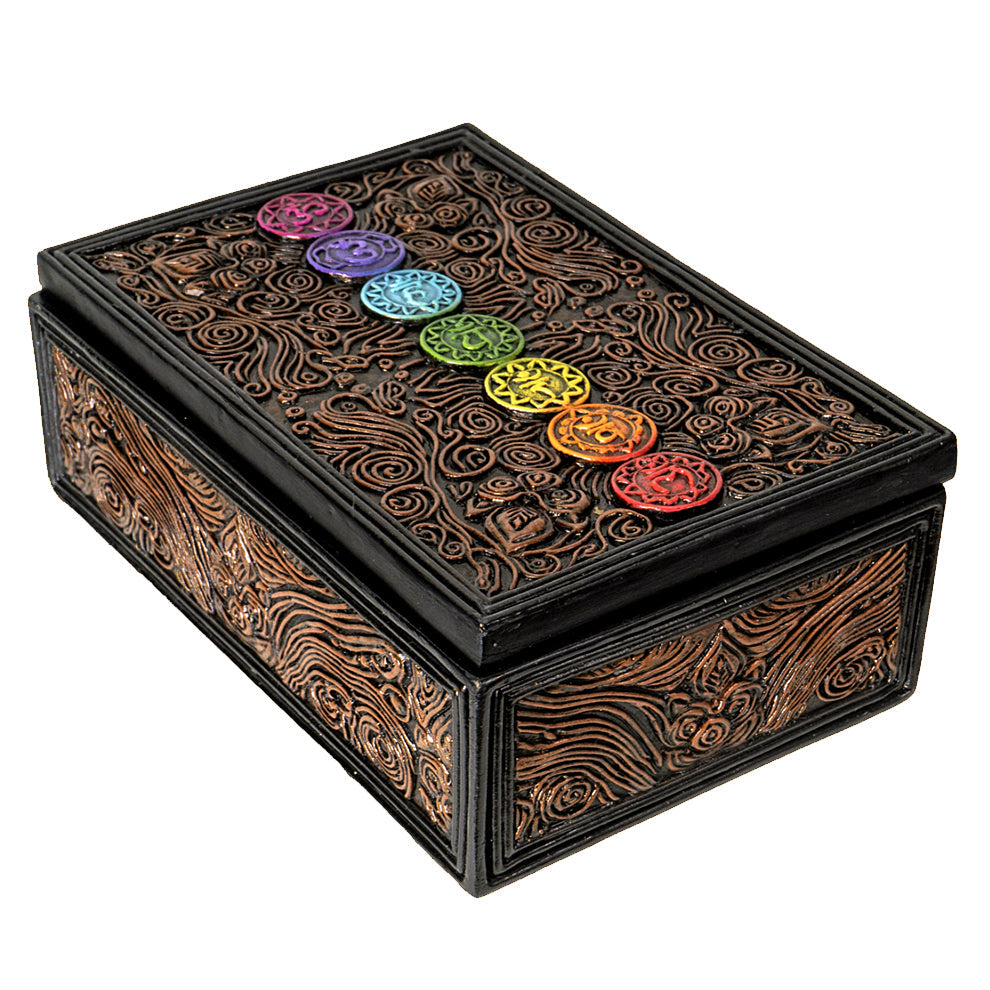 7 Chakra Tarot Box | Tarot Box | Wiccan Center