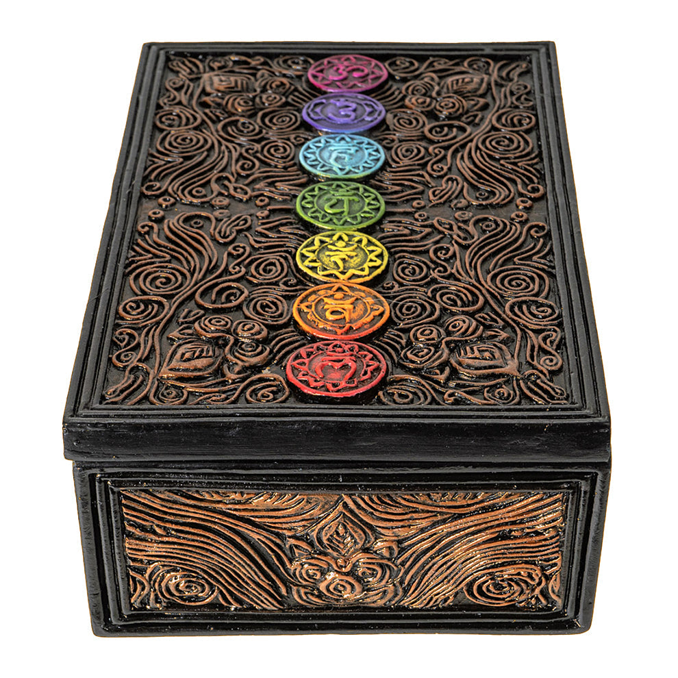 7 Chakra Tarot Box | Tarot Box | Wiccan Center