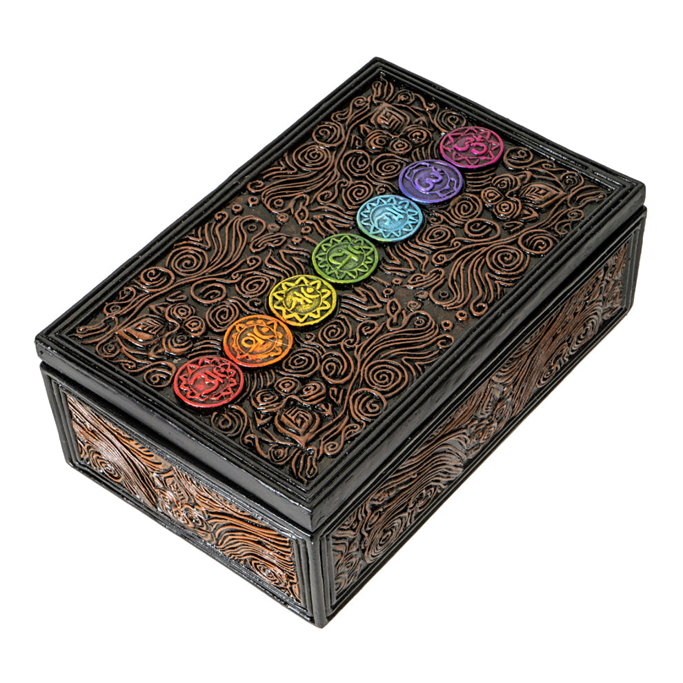 7 Chakra Tarot Box | Tarot Box | Wiccan Center