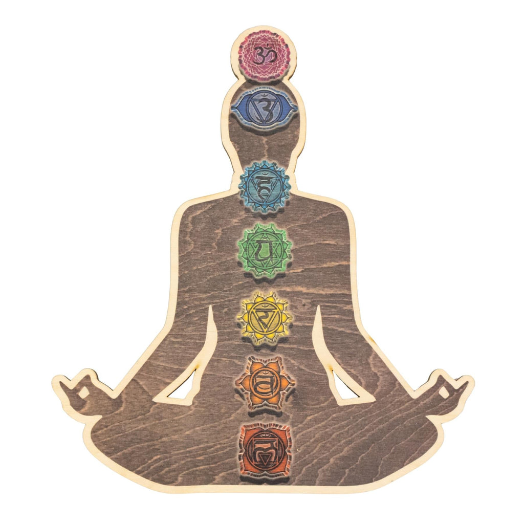 7 Chakra Wooden Wall Decor | | Wiccan Center