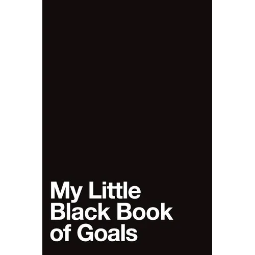 My Little Black Book of Goals - Paperback | Books | Wiccan Center