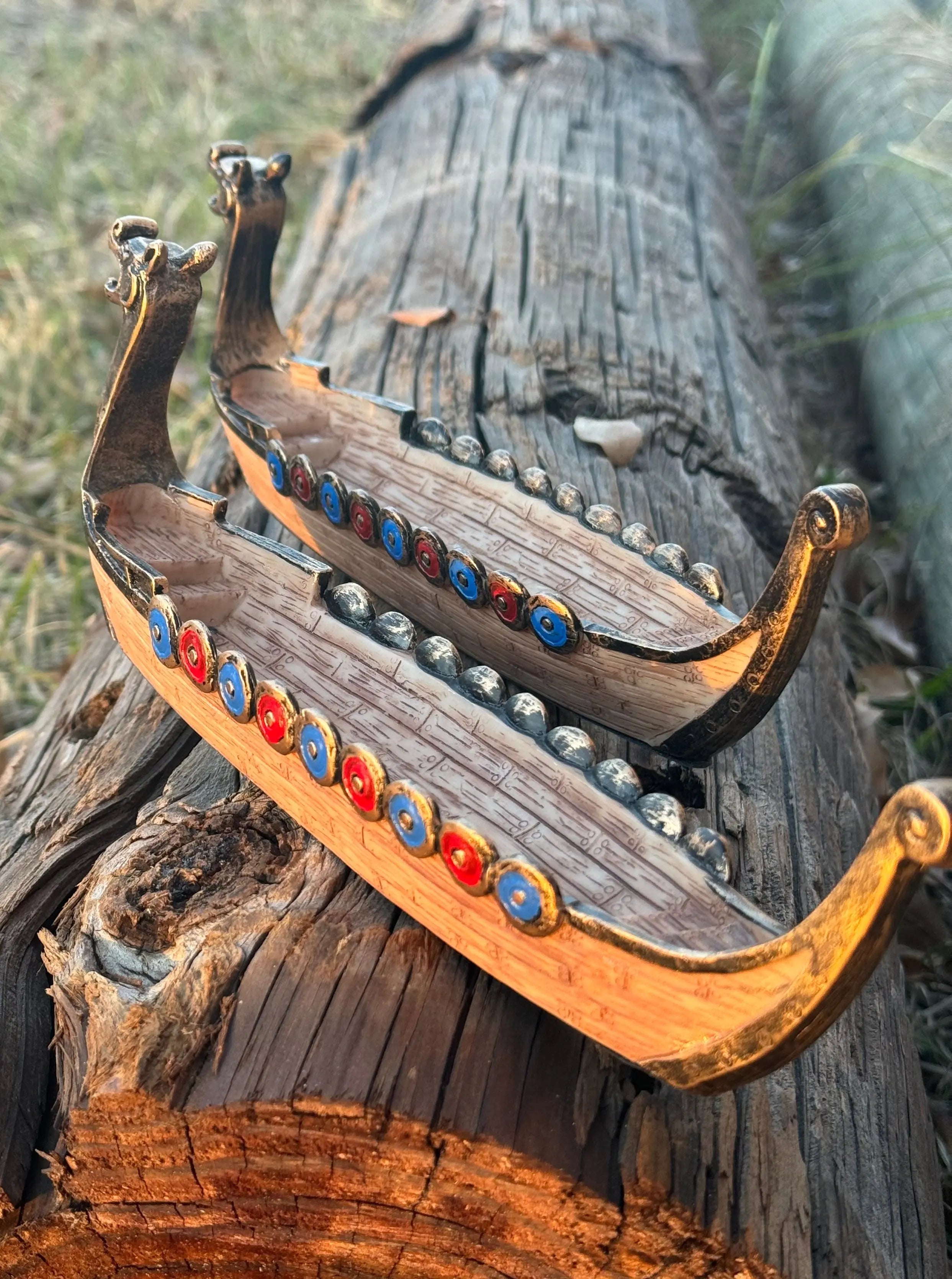 Viking Longship Incense Holder | Decor | Wiccan Center