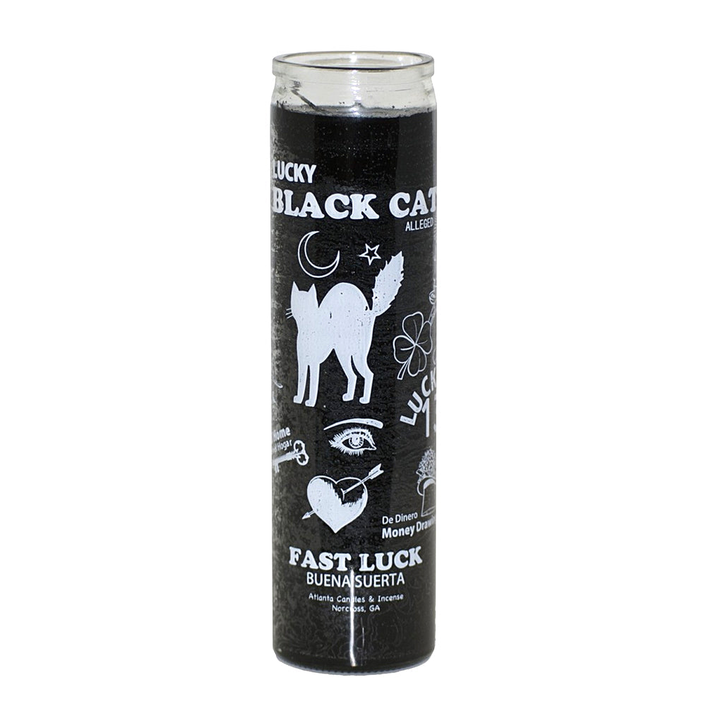 7 Day Black Cat - Black | Candle | Wiccan Center