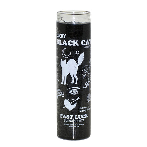7 Day Black Cat - Black | Candle | Wiccan Center