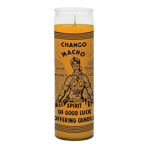 7 day Chango Macho Candle / Spirit of Good Luck | Candle | Wiccan Center