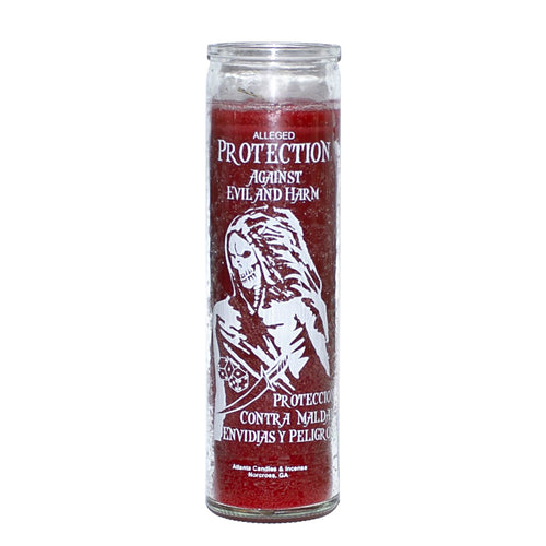 7 Day Protection Against Evil & Harm - Red | Candle | Wiccan Center