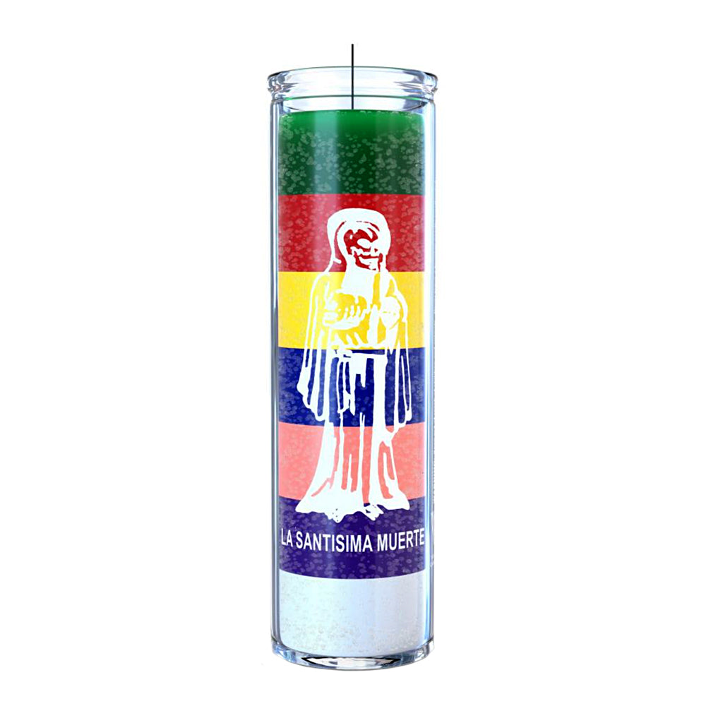 7 Day 7 Color Santa Muerte Holy Death | Candle | Wiccan Center