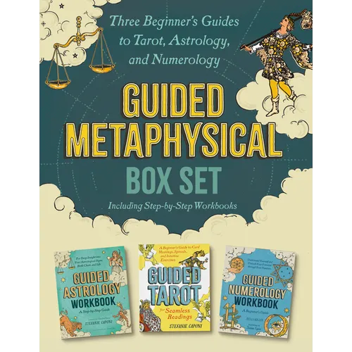 Guided Metaphysical Box Set: Three Beginner's Guides to Tarot, Astrology, and Numerology (Including Step-By-Step Workbooks) - Paperback | Books | Wiccan Center