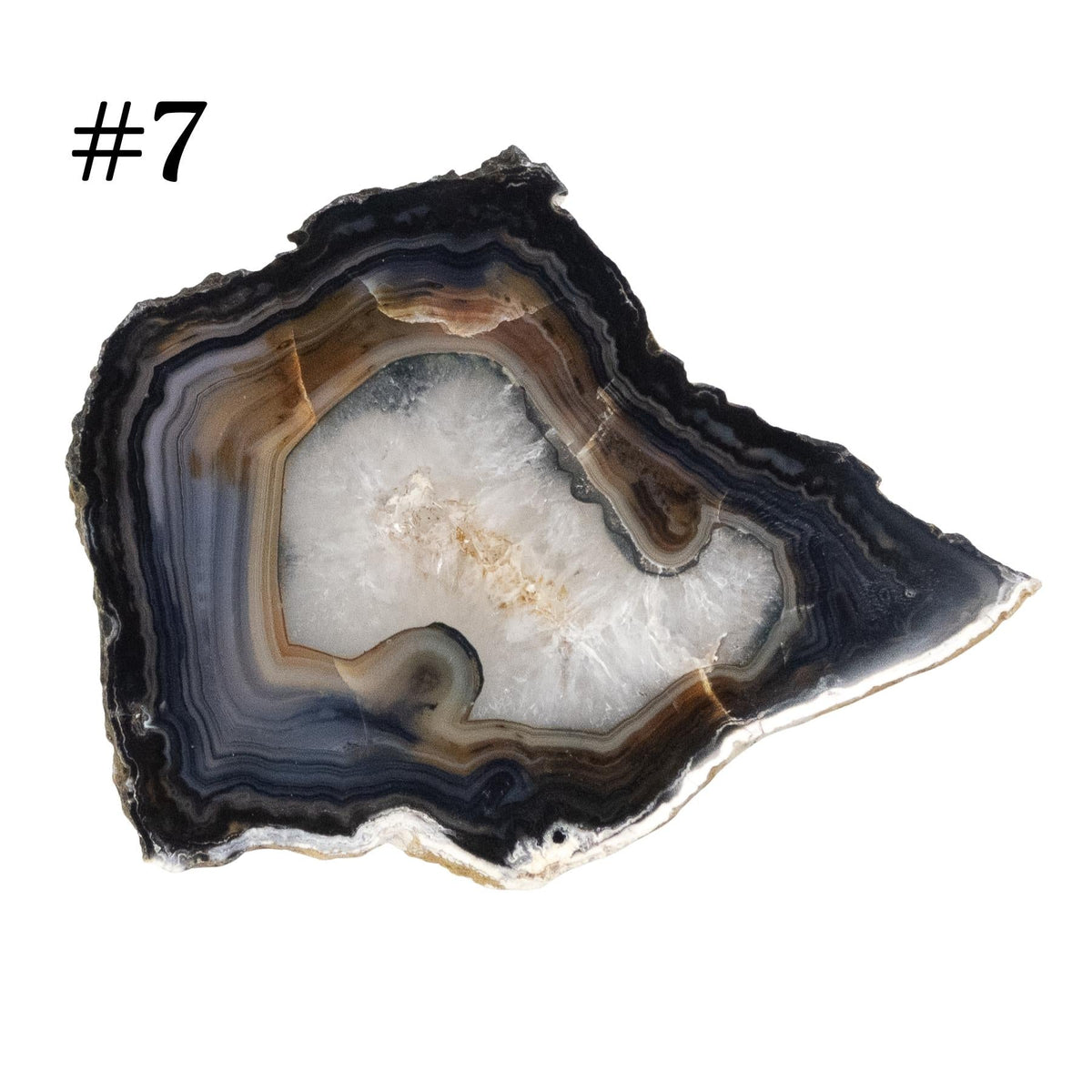 Small Natural Agate Slice | | Wiccan Center