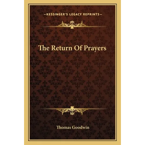 The Return Of Prayers - Paperback