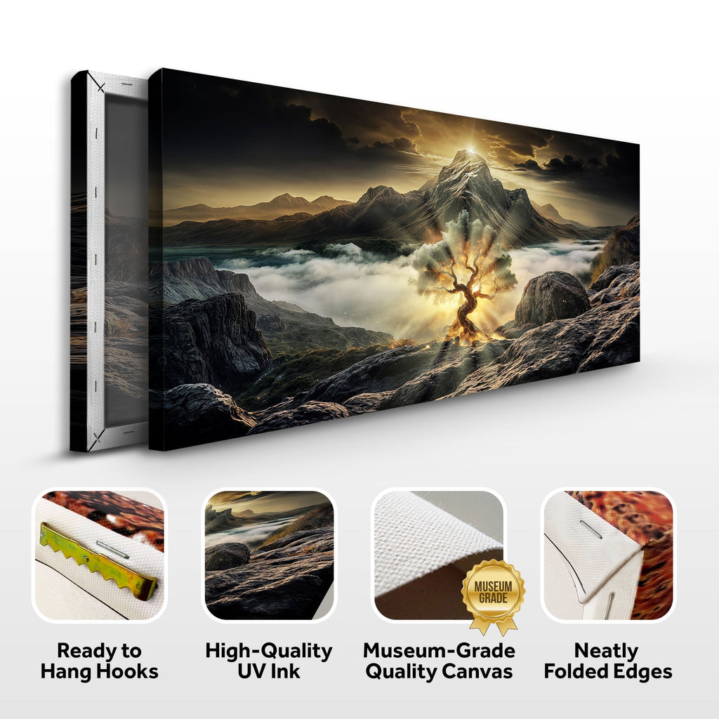Burning Bush - Faith Wall Art II | Canvas | Wiccan Center