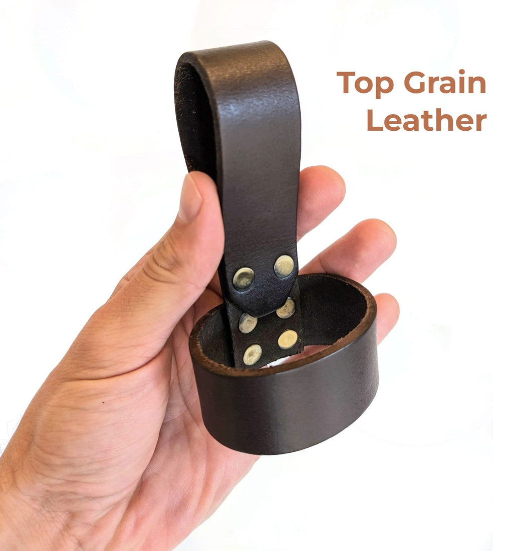 Leather Axe Holster – Handmade Belt Sheath