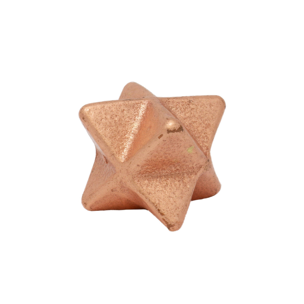 Merkaba Michigan Copper Star - Sacred Geometry | Crystals & Minerals > Figurines | Wiccan Center