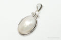 Large Vintage Pearl Sterling Silver Pendant | Jewelry > Necklaces > Pendants | Wiccan Center
