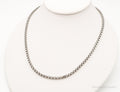 Vintage High Fashion Sterling Silver Puffy Box Chain Link Necklace | Jewelry > Necklaces > Pendants | Wiccan Center