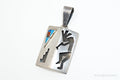 Large Vintage Native American R.C. Multi Gem Kokopelli Sterling Silver Pendant | Jewelry > Necklaces > Pendants | Wiccan Center