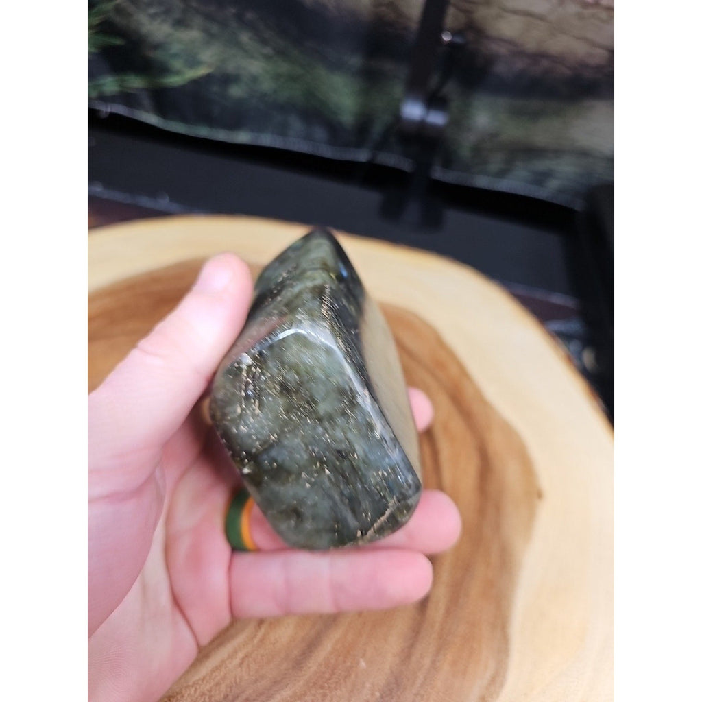 1LB 1Pcs Natural Rainbow Labradorite Crystal Spectrolite Stone