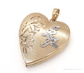 Vintage 14K Gold Filled "I Love You" Heart Locket Pendant | Jewelry > Necklaces > Pendants | Wiccan Center