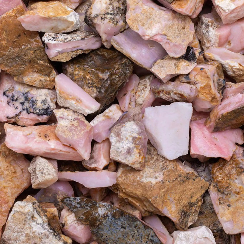 Rough Pink Opal – Raw Stone from Peru | Rough Stones | Wiccan Center