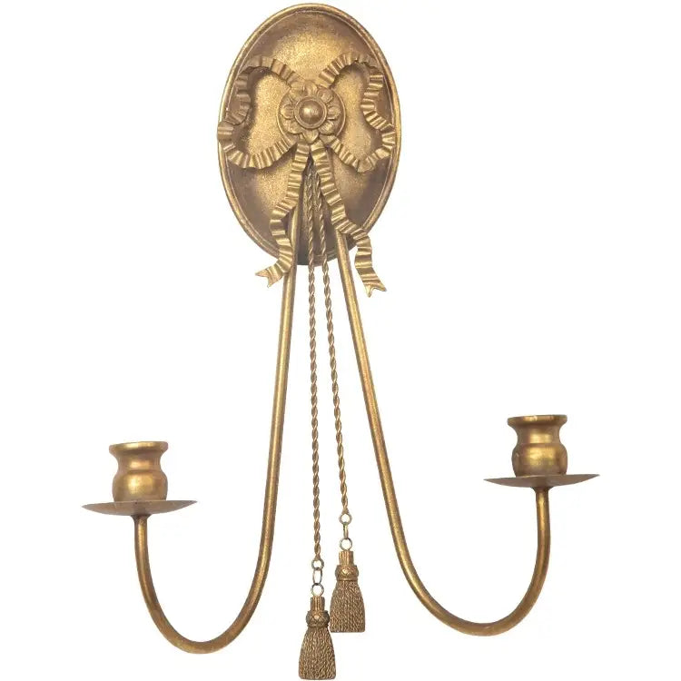 VINTAGE WALL SCONCE CANDLE HOLDER | P | Wiccan Center