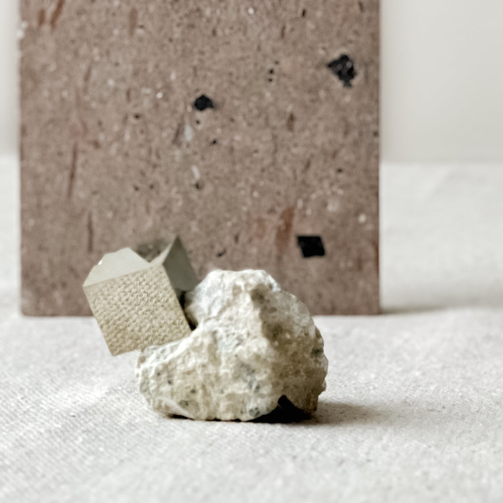 Small Pyrite on Matrix