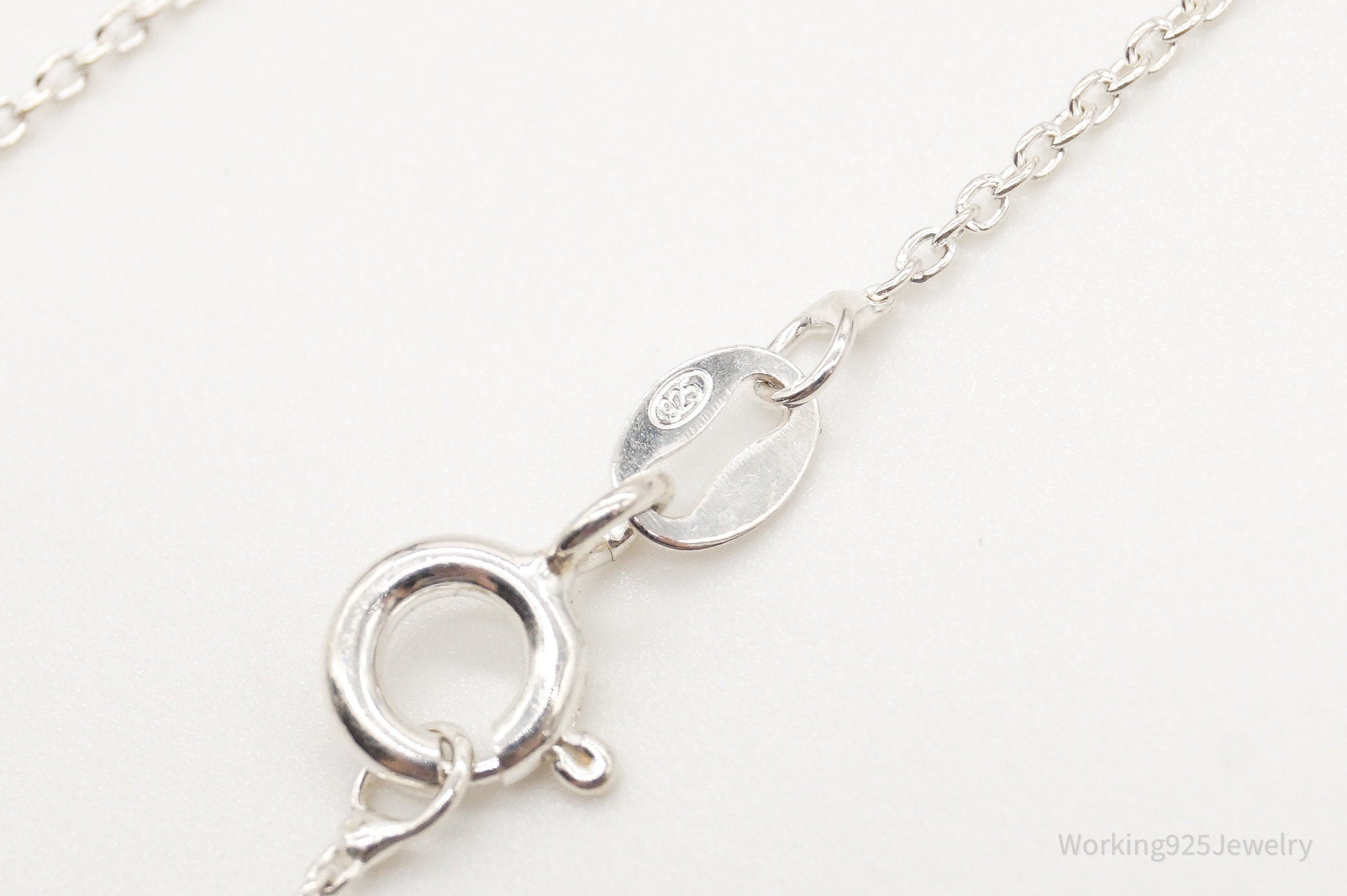 Vintage Modernist 830S Pendant - Sterling Silver Necklace Chain | Jewelry > Necklaces > Pendants | Wiccan Center