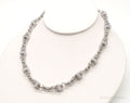 Antique Designer Binder Bros Inc Crystal Art Deco Sterling Silver Necklace 16" | Jewelry > Necklaces > Pendants | Wiccan Center
